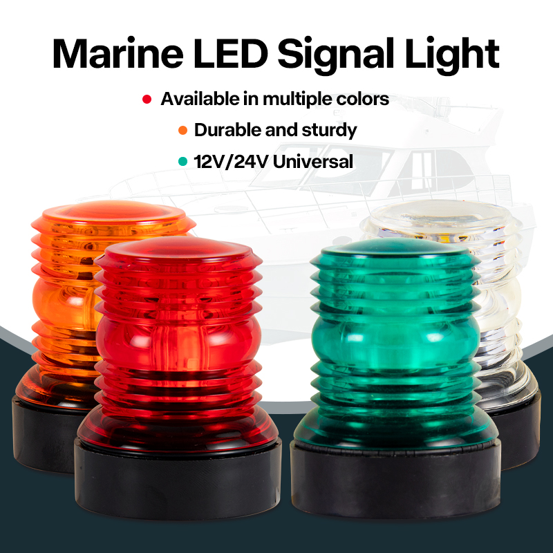 Fishing Boat Navigation Light - Lampu Jangkar LED Laut 12V Tahan