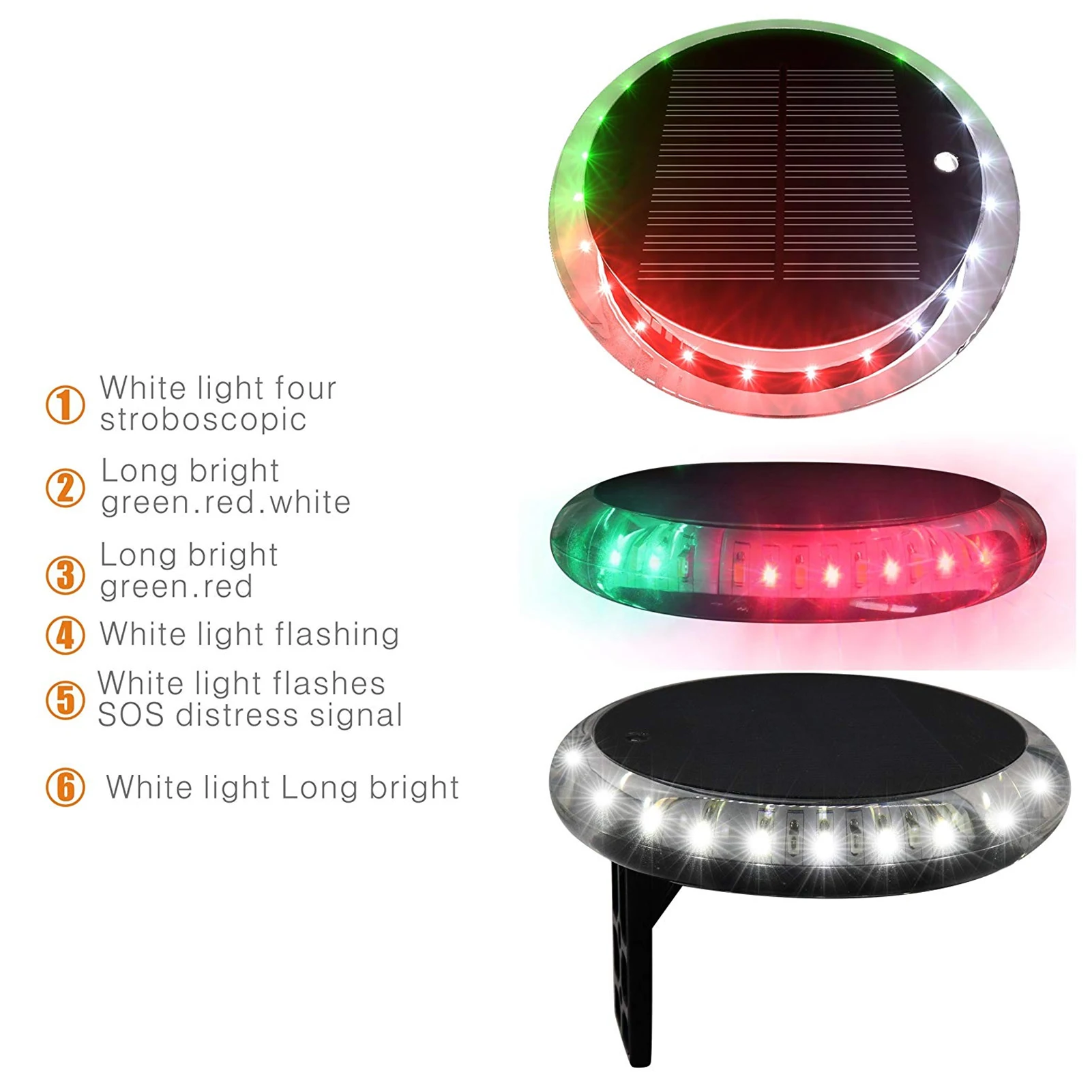Fishing Boat Navigation Light - Lampu Navigasi Tahan Air 6 Mode