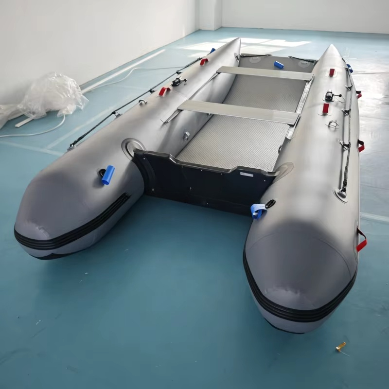 Fishing Boat Inflatable - Perahu Katamaran Tiup Cepat Buatan Pabrik