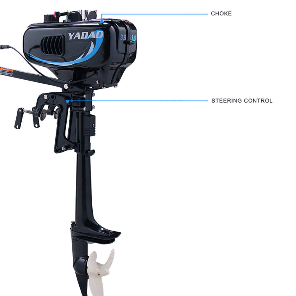 Speeda 2-Tak 3.5HP Motor Tempe - Fishing Boat Outboard Motor ulasan dan harga