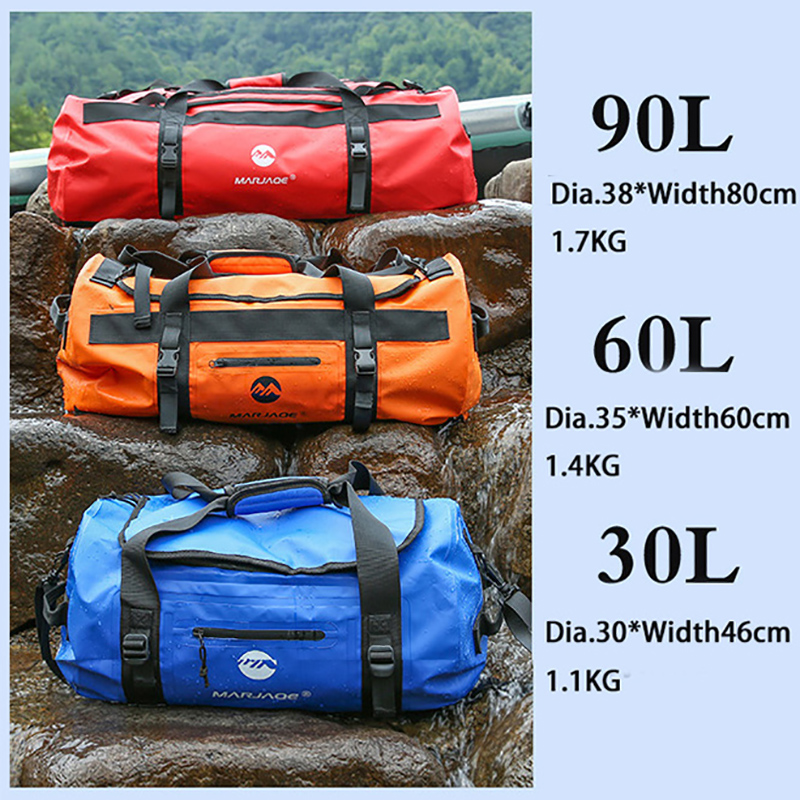 30L 60L 90L Tas Kayak Tahan Ai - Fishing Boat Oar ulasan dan harga