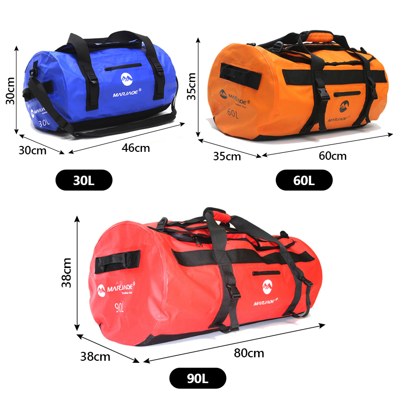 30L 60L 90L Tas Kayak Tahan Ai - Fishing Boat Oar ulasan dan harga