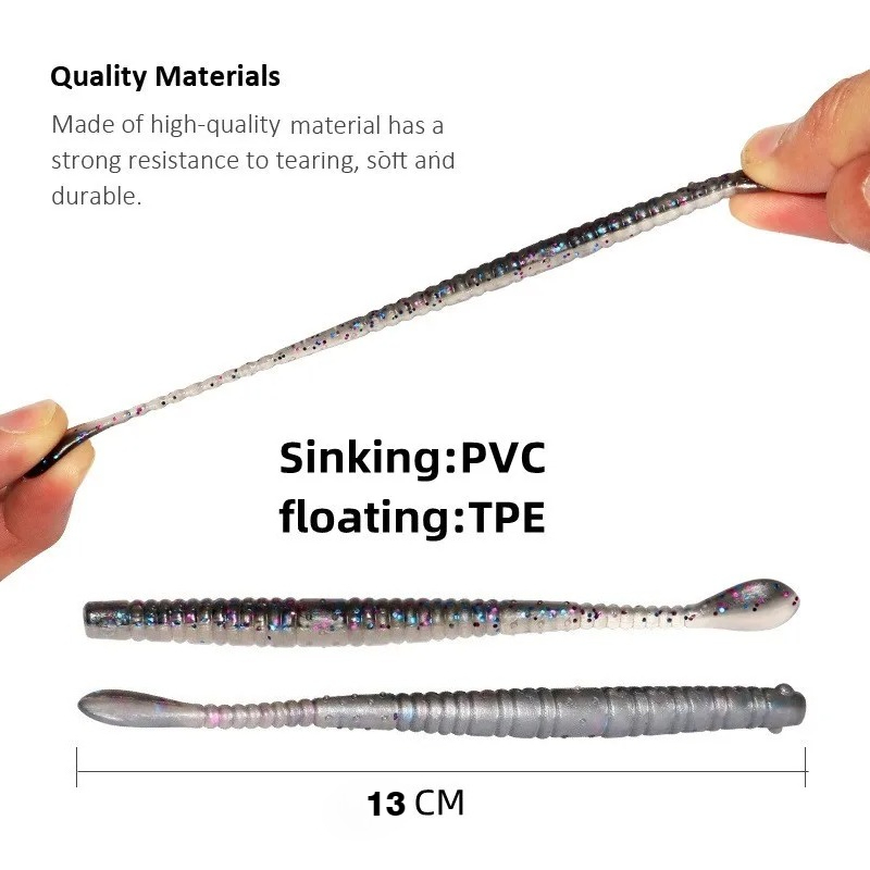 10pcs Umpan Pancing 13cm TPE C - Fishing Boat Inflatable ulasan dan harga