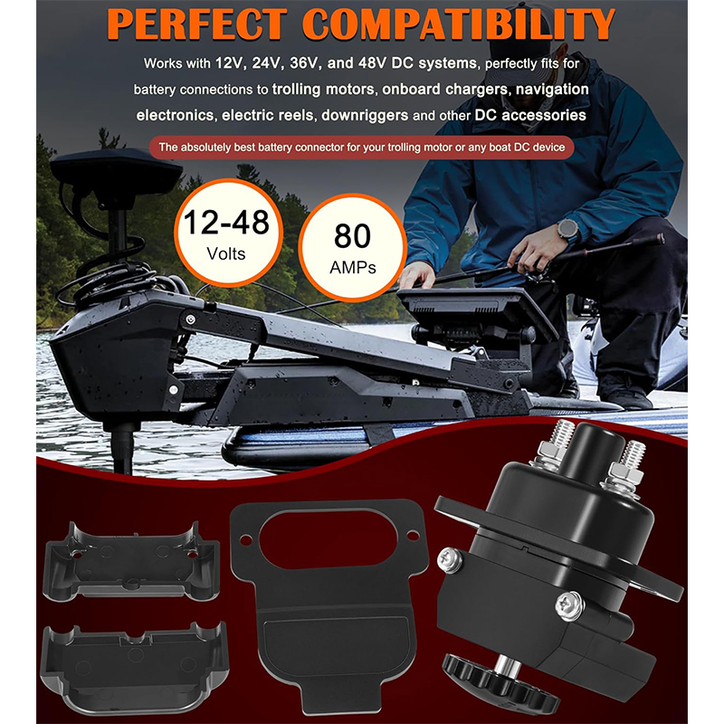 027-0004 Kit Konektor Daya DC  - Fishing Boat Steering Wheel ulasan dan harga